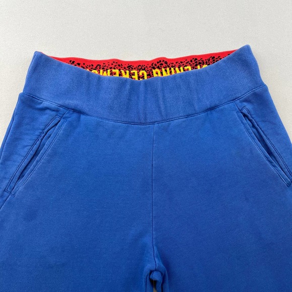 Opening Ceremony OC Elastic Logo Jogger Sweats Pants Medium Railroad Blue 2018 - Picture 2 of 11